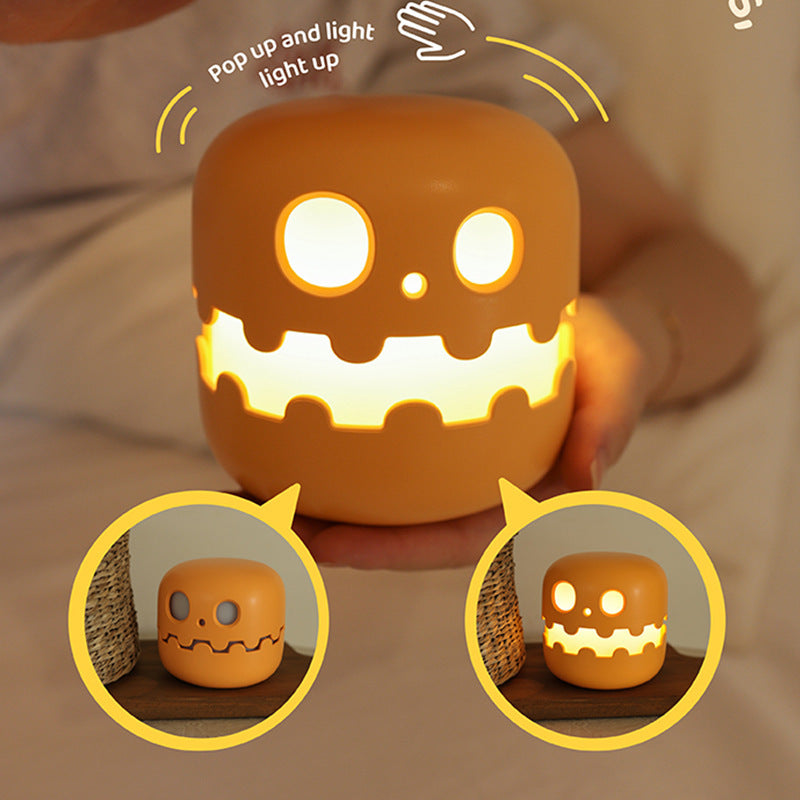 Pumpkin Lamp β Halloween Bedside & Room Decoration, Kids Gift