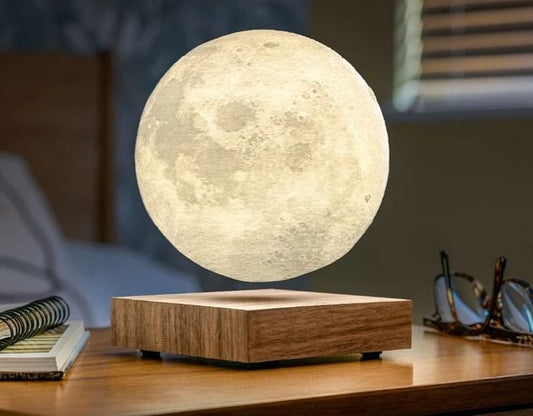 Magnetic Levitation Table Lamp Moon Light 3D Printing Planet Night Light