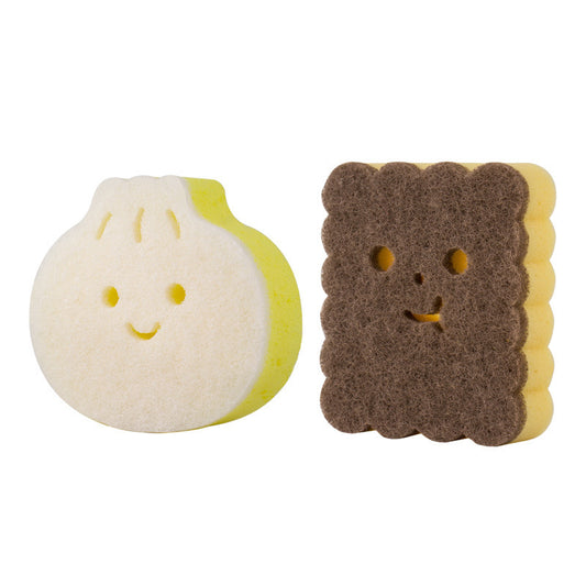 Dishwashing Pot Seaweed Sponge Love Doing Housework