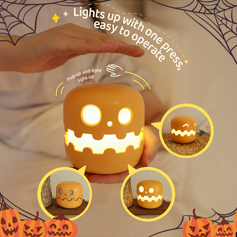 Pumpkin Lamp β Halloween Bedside & Room Decoration, Kids Gift