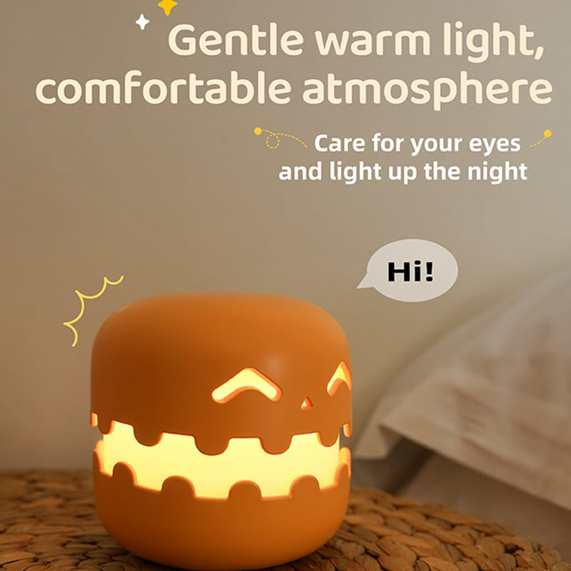 Pumpkin Lamp β Halloween Bedside & Room Decoration, Kids Gift
