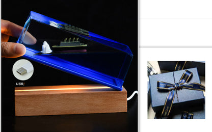 Household Fluid Drift Bottle Table Decoration