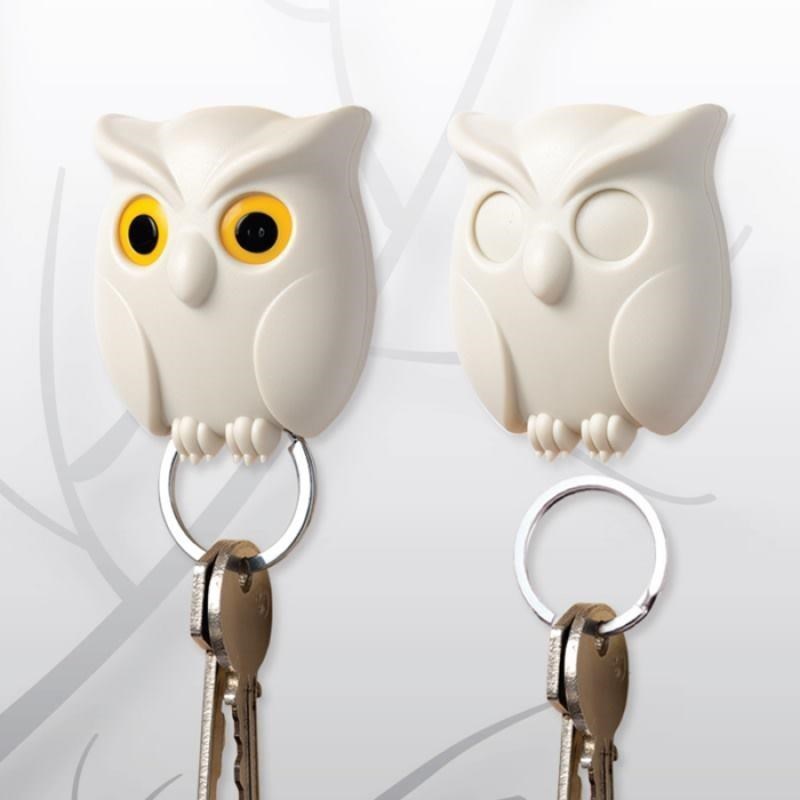 Magnetic Owl Key Hook